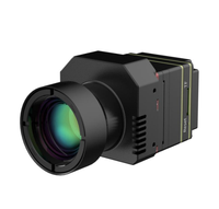 Caméra thermique à montage fixe 640x512 avec capteur infrarouge, mesure de température par IA, détection d'incendie, caméra réseau industrielle
