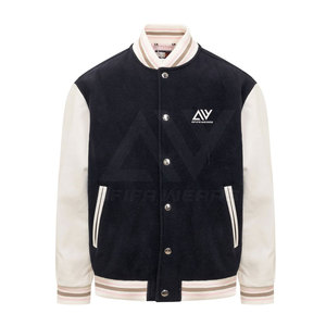Veste universitaire sur mesure pour homme, 100% coton, manches longues, confortable, vêtements d'hiver, style streetwear, service OEM - Product Image 5