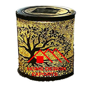 Lanterne de table de conception faite à la main en noir fini lanterne murale en métal lanterne en fer pour mariage et décoration intérieure - Product Image 4