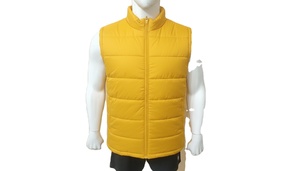Veste matelassée légère de haute qualité pour homme, sans manches, avec poches, fermeture éclair, veste d'hiver - Product Image 2