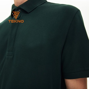 Polo pour hommes T Shirt Logo brodé Vente en gros Logo personnalisé Vêtements pour hommes Plus Size Polos amples Polo pour hommes de haute qualité - Product Image 5