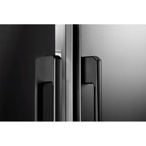 21,6 Cu. Réfrigérateur colonne électrique intelligent de 36 pouces avec connectivité Wi-Fi, caméra de visualisation à distance intégrée et ouverture par pression - Product Image 2