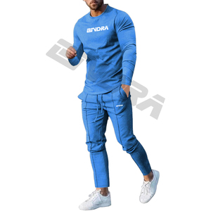 Conjunto de Sudadera con capucha de entrenamiento de moda para hombre, pantalón, ropa deportiva cálida, chándal para invierno, chándales para hombre - Product Image 3