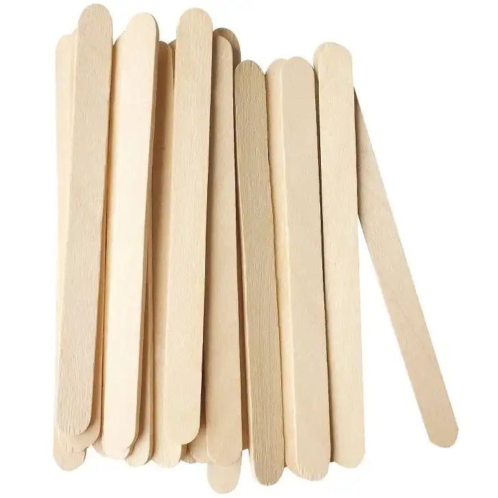 ice cream sticks wood Disposable Food Grade Wooden Ice Cream Stick Craft,Custom Popsicle Stick