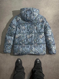 New Design Top Selling Fleece Material Heavyweight Streetwear Design Casual Wear Winters Wholesale Plain Men's Puffer Jackets - Product Image 4