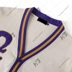 Cárdigan de Mujer con Letras Griegas Bordadas, Suéter para Hermandad y Fraternidad, Venta al por Mayor, Universidad Estatal de Alabama - Product Image 4