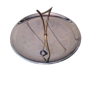 Vajilla para el hogar de calidad superior, decoración de mesa, bandeja de Metal para servir, cocina, catering, bandejas usadas para el desayuno y el servidor de alimentos - Product Image 6