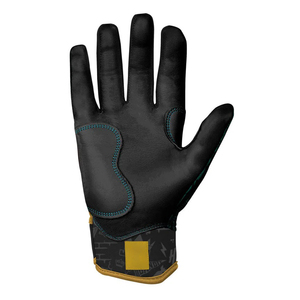 Fabricant de gants de baseball en cuir de chèvre de qualité supérieure avec logo personnalisé manchette courte prix de gros frappeur Guantes Beisbol - Product Image 3