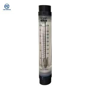 Rotamètre en plastique transparent à faible pression, observation visuelle du débit en temps réel pour les produits chimiques à faible viscosité, l'eau - Product Image 3