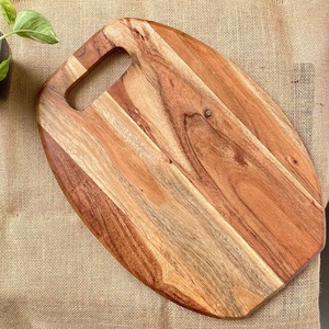 Natural Looking <b>Wooden</b> Chopping Board for Kitchen & Home Utility in Customized Shape All Sizes & Natural and Customized <b>Colour</b> - Product Image 6