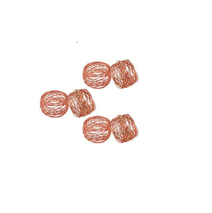 Anneau porte-serviette de Table en cuivre de haute qualité, décoration en vrac, anneaux de serviette en feutre et utilisation à la main pour un prix bas - Product Image 2