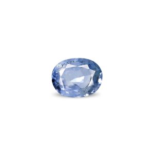 Zafiro Azul - Gema Natural Facetada de 3.33 Quilates, Calibrada, 10 mm, Azul Real, Piedra Suelta de 8 mm de Alto con Tratamiento Térmico - Product Image 1