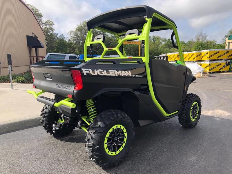 Side by Side Segway Fugleman UT10 X Deluxe Black/Green New Utility Vehicle (2022)