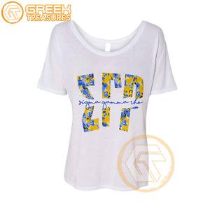 Camiseta personalizada Sigma Gamma Rho para mujer, ropa de hermandad, Jersey de algodón, camiseta transpirable de alta calidad, ropa griega para mujer - Product Image 5