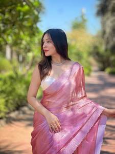 <b>Hot</b> Selling Wedding Festival Wear Bridal Silk <b>Saree</b> for Women Available at Wholesale Price Glamorous <b>Saree</b> - Product Image 4