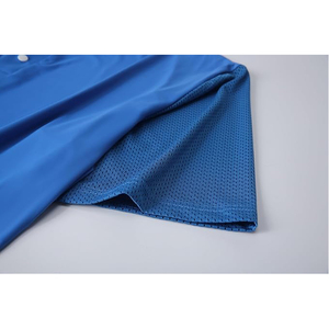 Polos de punto para hombre, camisas informales de manga corta con botones, camisas clásicas de ganchillo con cuello de Polo de Golf - Product Image 2
