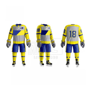 Nuevo Uniforme de Hockey sobre Hielo de Secado Rápido, Transpirable, 100% Poliéster, Personalizado, Venta al Por Mayor, Unisex - Product Image 1