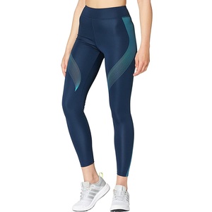 2023 vente en gros pas cher prix femmes Leggings sans couture conception personnalisée pantalon de Yoga maigre élégant couleur unie imprimé Legging - Product Image 1