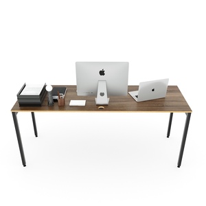 Modern Minimalist 180x60cm MDF Meeting Table with Melamine Coating & Sleek HBSL009 Legs - Product Image 3
