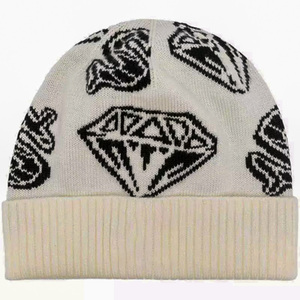 Chất Lượng Cao Cấp Nhãn Hiệu Riêng Jacquard Beanie Cá Nhân Beanies Nhà Máy Trực Tiếp Giá Bởi Nhà Sản Xuất Của Beanie Mũ - Product Image 4