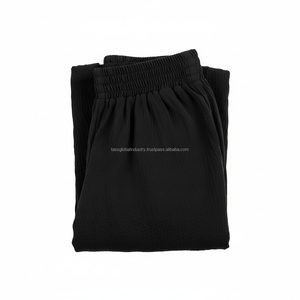 High Waist Vintage Winter Palazzo <b>Pants</b> for Women Flowy Wide Leg Spandex/Polyester Quick Dry Lightweight OEM Service Wholesale - Product Image 6