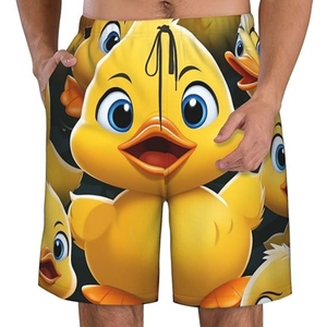 High Quality Wholesale Men's Heat-<b>Transfer</b> Printed 100% Polyester Solid Canvas Workout Fitness Shorts Sport Running Gym Pockets - Product Image 1
