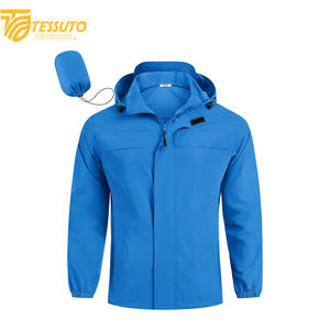Vente en gros coupe-vent léger de haute qualité pour hommes veste softshell veste respirante sport extérieur coupe-vent vestes de montagne - Product Image 2