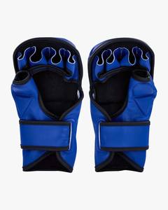 ถุงมือมวยหนังแท้ครึ่งนิ้วปรับแต่งได้พร้อมตัวแทรกทำจากโฟมอุปกรณ์การต่อสู้บนท้องถนน - Product Image 5