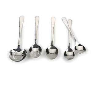 Cuillères de service en acier inoxydable de haute qualité pour la décoration royale des hôtels, cuillères de service très demandées - Product Image 3