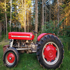 รถแทรกเตอร์ตีนตะขาบสต็อก Massey Ferguson 135 ขับเคลื่อน 4 ล้อ เกียร์ธรรมดา สำหรับงานเกษตร 25 แรงม้า เครื่องยนต์พร้อมเกียร์ ประสิทธิภาพสูง ซื้อเลย ราคาถูก - Product Image 6