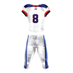 Uniforme de football américain personnalisable en gros, parfait pour les équipes, les clubs et les écoles, disponible en différentes tailles et couleurs - Product Image 1