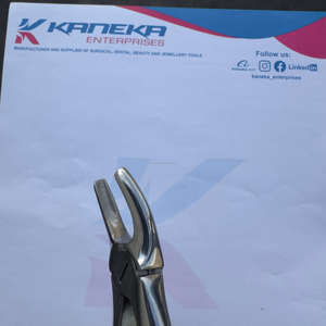 Fórceps de extracción Fig 19 terceros molares superiores Fórceps de extracción Premium Patrón inglés Juego dental Instrumentos quirúrgicos Pakistán - Product Image 3