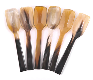 ช้อนกาแฟรูปควาย & ฮอร์นอินเดียทำด้วยมือสุดหรูเป็นมิตรต่อสิ่งแวดล้อมสำหรับห้องครัว - Product Image 4