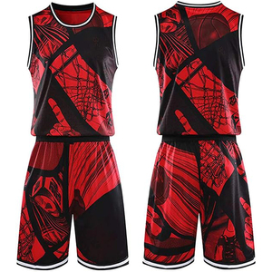 Sublimation complète Sequin Pratique Réversible Couleur Marron Logo Personnalisé Uniformes Gris Mens Basketball Jersey Set - Product Image 2