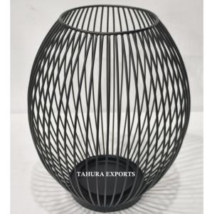 2026 Big Modern Candle Holder With <b>Cage</b> Structure Offering Bold Decorative Accent For Urban Lofts And Contemporary Living Spaces - Product Image 1