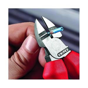 For Knipex Diagonal Insulation <b>Stripper</b> Black Atramentized Polished Head Multi-Component Grip Handles Plier Category - Product Image 2