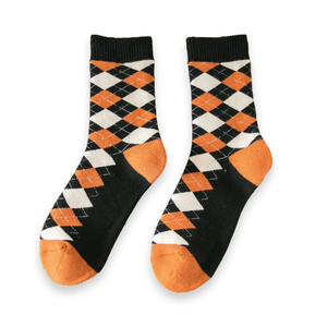 Maquette gratuite personnalisé régulier tricoté coton équipage chaussettes de sport femmes filles ODM mode personnalisée en gros Floral quotidien - Product Image 3