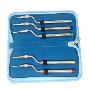 Ensemble d'ostéotomes pour lifting sinus, 5 instruments chirurgicaux dentaires convexes décalés, acier inoxydable, kit professionnel SURGINEXA - Product Image 3