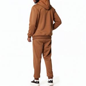 Ensemble de survêtement pour homme personnalisé, en molleton, deux pièces, sweat-shirt à capuche et pantalon de survêtement, prix bas, survêtement pour homme - Product Image 1