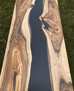 <b>Home</b> Office Hotel & Dining for <b>Home</b> <b>Furniture</b> Luxury Handcrafted Epoxy Resin Table Resin Dining Table Living Room Epoxy Tabletop - Product Image 2