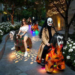 Manège animatronique électrique Ghost pour grands centres commerciaux, parcs à thème extérieurs avec musique - Product Image 4