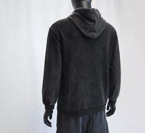 เสื้อฮู้ดของผู้ชายผ้าฝ้ายพิมพ์ลายวินเทจความหนาแน่นสูงสั่งทำได้ - Product Image 4