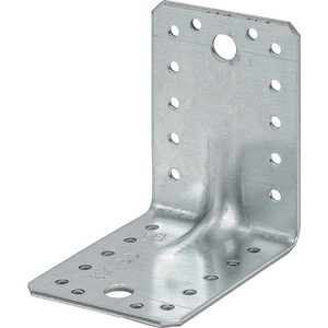 VORMANN - Lot de 50 équerres robustes 90 x 90 x 65 mm, épaisseur 2,5 mm, pour travaux manuels - Product Image 1