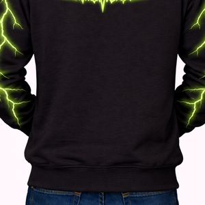 Sweat-shirts style streetwear coupe oversize à fermeture éclair en molleton de coton unisexe – Collection hiver mode en gros - Product Image 6