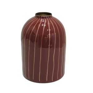 Vase à fleurs moderne en métal décoratif fait à la main Vase de table de luxe pour le bureau et la décoration intérieure - Product Image 6