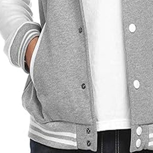 Chaqueta Universitaria de Béisbol Personalizada para Hombre, Bordado Chenille de Alta Calidad, Fabricada por Dress Sports - Product Image 4