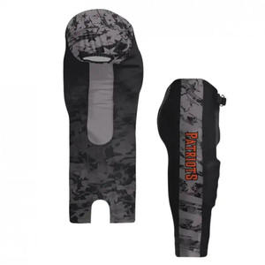 Uniforme de football américain de haute qualité, design d'équipe sublimé, style professionnel, adulte, personnalisé, bicolore, respirant, 100% polyester, demi-manches - Product Image 3