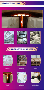 Brique réfractaire en mullite, bloc d'isolation haute température pour la couche de support et de travail des revêtements de fours industriels - Product Image 6