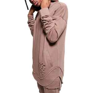 Ventes en gros OEM sur mesure de sweats à capuche pour femmes, vêtements de rue, meilleur matériau, séchage rapide, respirant, sweats à capuche pour femmes - Product Image 3