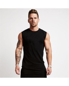 Jersey informal para hombre, camiseta sin mangas con capucha, camiseta de corte de entrenamiento de gimnasio con sudadera muscular, bolsillo con capucha para entrenamiento de Culturismo - Product Image 1